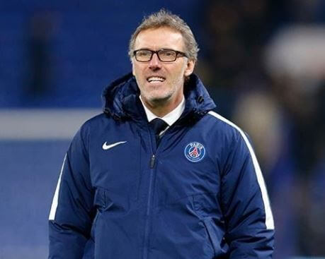 Anne Blanc husband Laurent Blanc during his time at PSG.